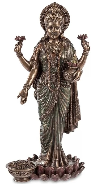 Статуэтка Лакшми - богиня богатства и счастья