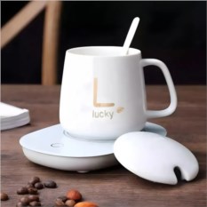 Подарочный набор Lucky кружка с подставкой для подогрева
