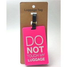 Бирка для багажа Don't touch my luggage