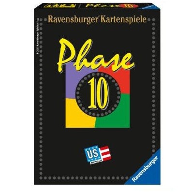 Настольная игра Фаза 10 карты