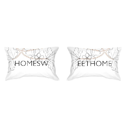 Комплект наволочек Home, sweet home
