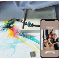 HI-TECH браслет с живым посланием Alcor Океан