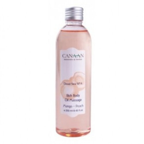 Массажное масло Dead Sea SPA Canaan «Персик»