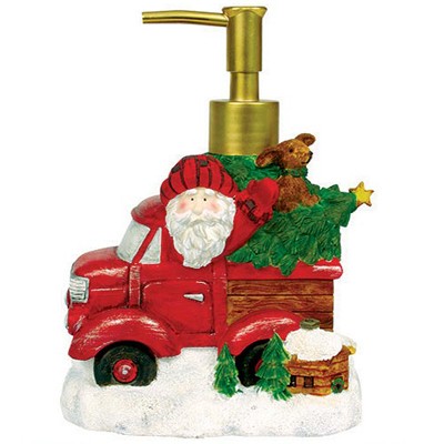 Дозатор для жидкого мыла Truckin With Santa
