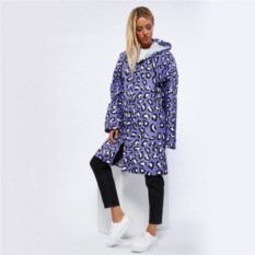 Дождевик плащ на кнопках Леопард