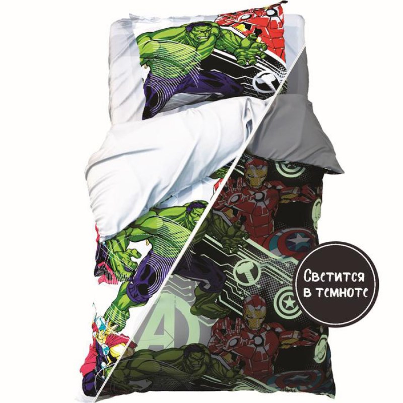 Постельное белье Мстители Neon Series
