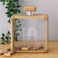 Копилка для пробок Chanel, светлое дерево