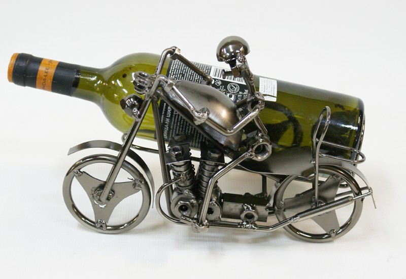 Подставка для бутылок Мотоциклист