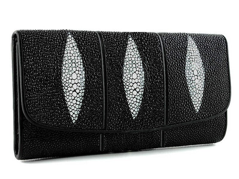 Шикарное женское портмоне из ската