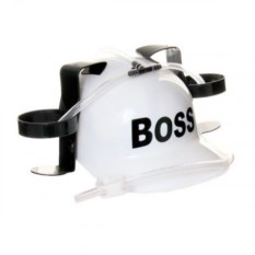 Каска с подставкой под банки BOSS