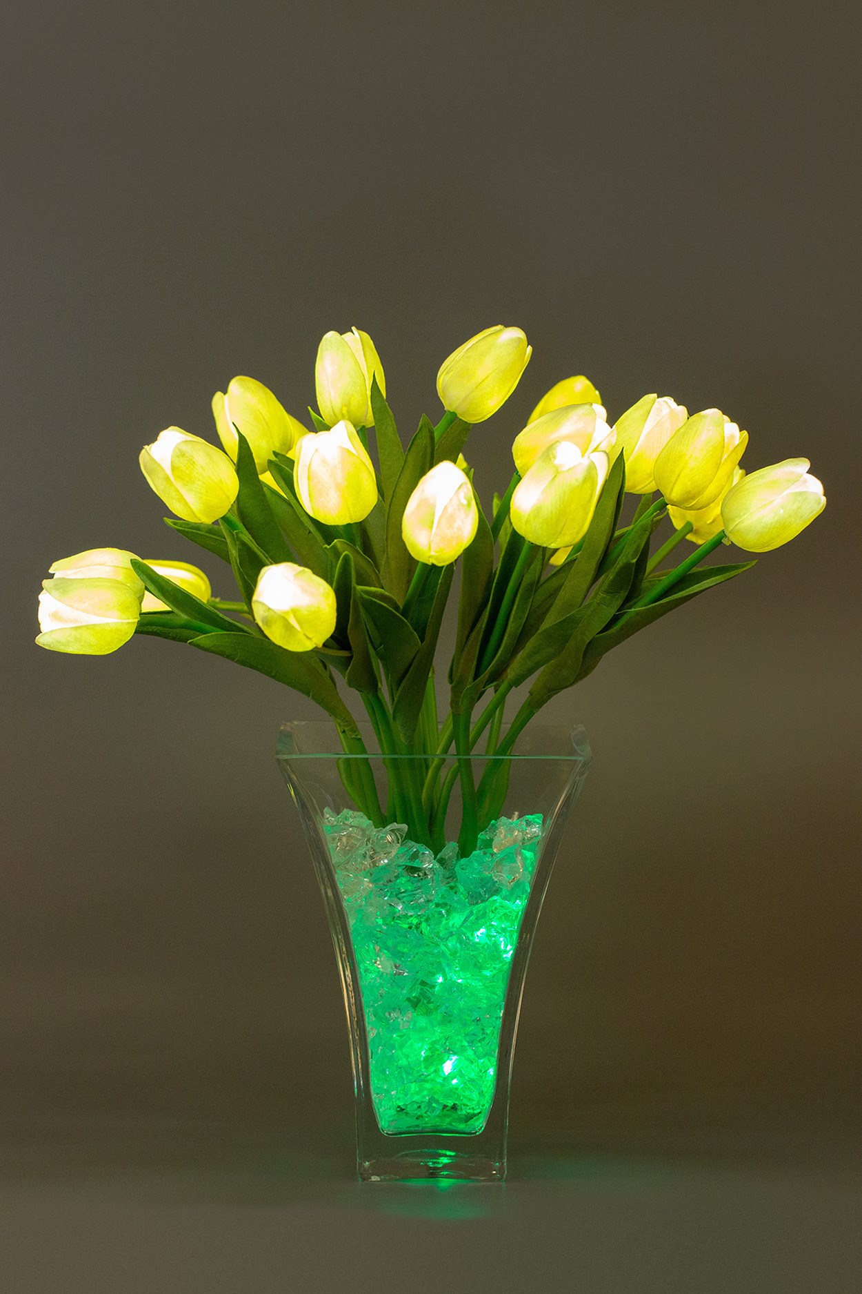 Светящиеся цветы "Тюльпаны" (зеленая): лучшая цена и магазины, где купить