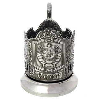 Подстаканник никелированный СССР