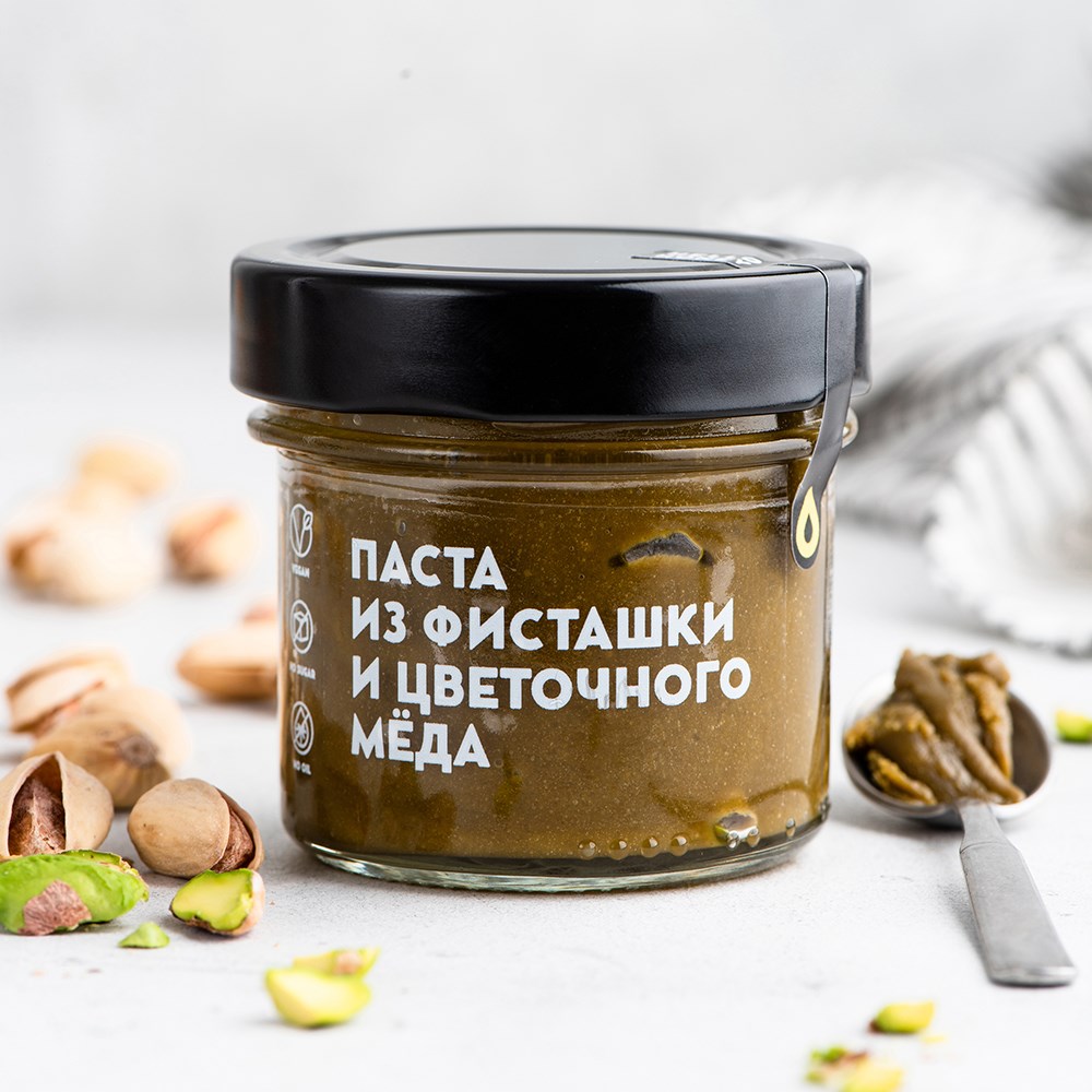 Паста из фисташки с мёдом Go nuts: лучшая цена и магазины, где купить