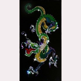Картина Swarovski Дракон