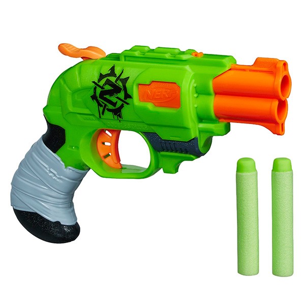 Игрушечное оружие NERF Бластер Зомби Страйк Двойная Атака