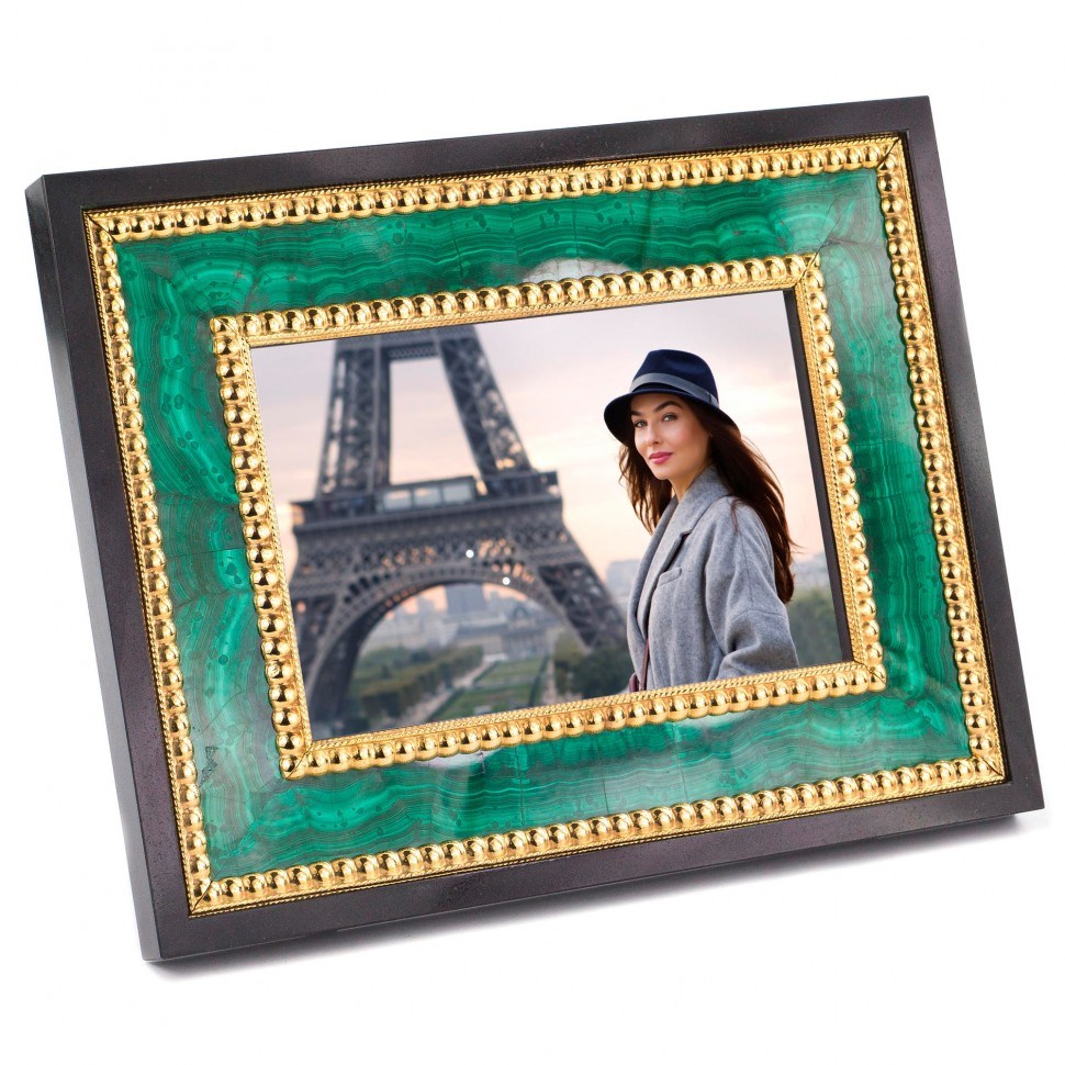 Фоторамка из малахита