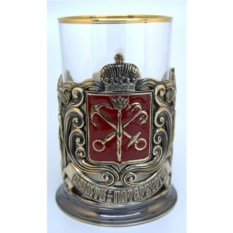 Дорогой бронзовый подстаканник